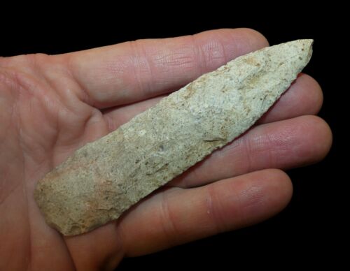 ANGOSTURA BOONE CO MISSOURI ARTEFATTO INDIANO PUNTA DI FRECCIA RELIQUIA DA COLLEZIONE - Foto 2 di 7