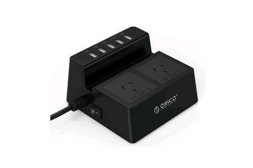 ORICO DESKTOP POWER CENTER BLACK - ORICO ODC-2A5U - Bild 1 von 4