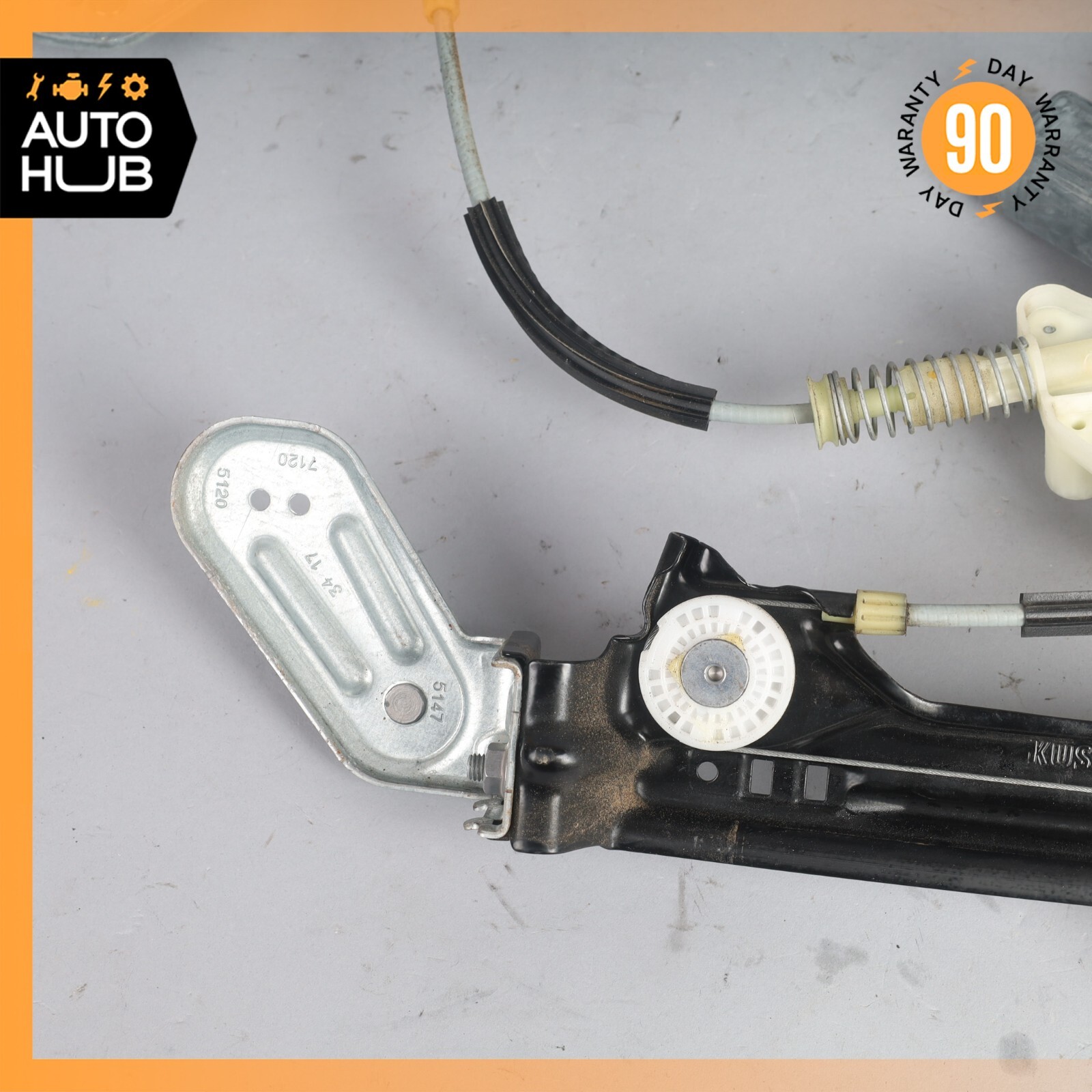 14-22 Maserati Ghibli SQ4 M157 Window Regulator Motor Rear Left Side OEM 41k