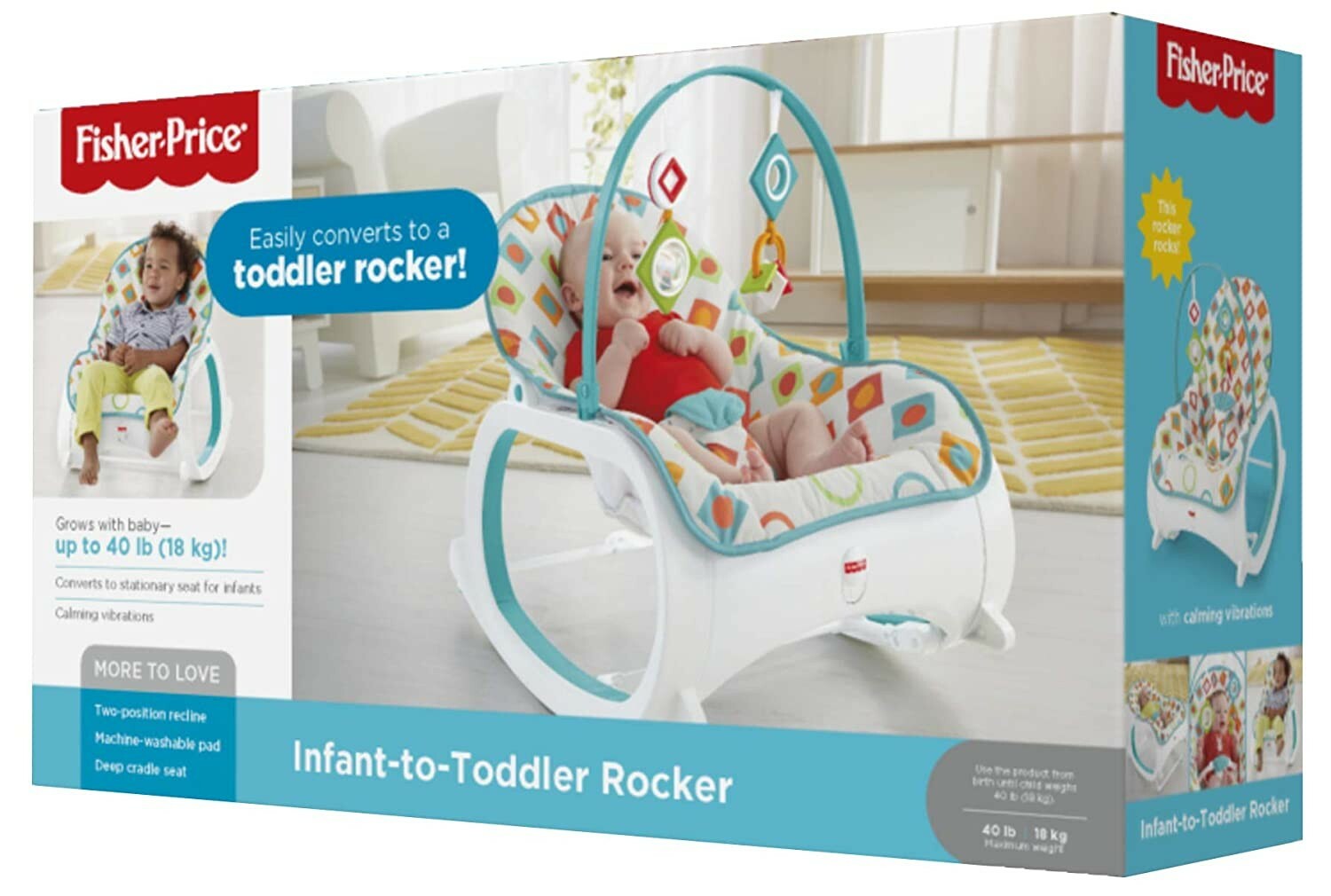fisher price infant to toddler rocker h78