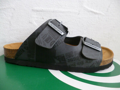 Dr. Brinkmann Pantolette Pantoletten Pantoffel Hausschuhe Schuhe schwarz grau