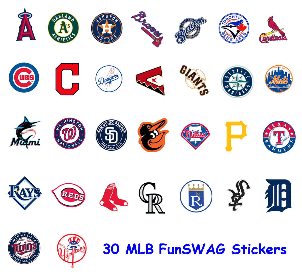 メジャーリーグ　MLB　メタリック　チームロゴ　レトロ　ステッカーセット MLB ステッカー セット ロゴ 野球 ベースボール メジャーリーグ