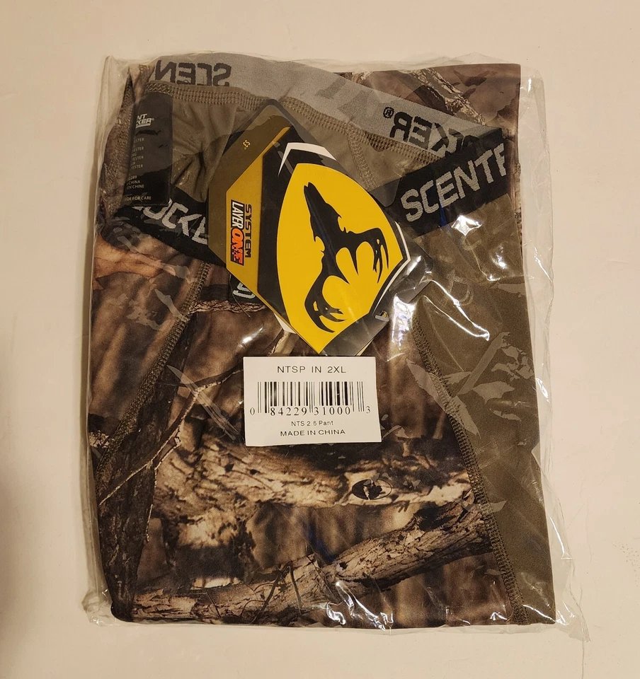 NEW Scent Blocker NTSP 2.5 Pants System Layer One Base Layer 2XL - Image 2 of 3