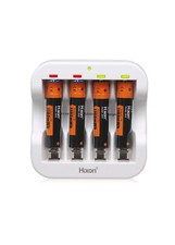 Hixon 1.5V Rechargeable AAA Li-ion Battery 1100mwh Lithium Batteries  Charger