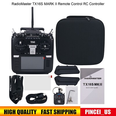 RadioMaster TX16S MARK II Remote Control Left Hand Throttle (4-in-1 Module)