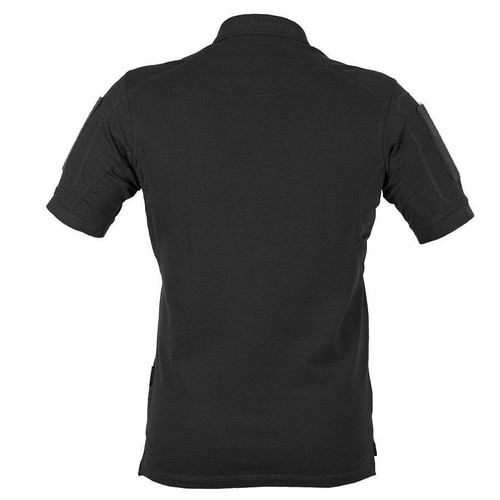 TEXAR Elite Pro Tactical Polo T-Shirt Short Sleeve Military Summer Uniform Black - Picture 5 of 10
