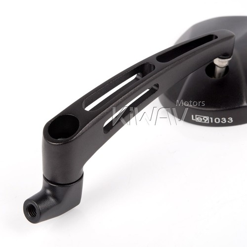 KiWAV Stark Mirrors Black 5/16" for Harley V-ROD MUSCLE Screaming Eagle - Picture 5 of 8