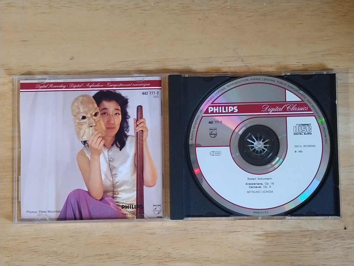 Schumann, Mitsuko Uchida – Carnaval · Kreisleriana, 1995 Germany Philips – 442 777-2 Schumann, Mitsuko Uchida – Carnaval · Kreisleriana, 1995 Germany Philips – 442 777-2