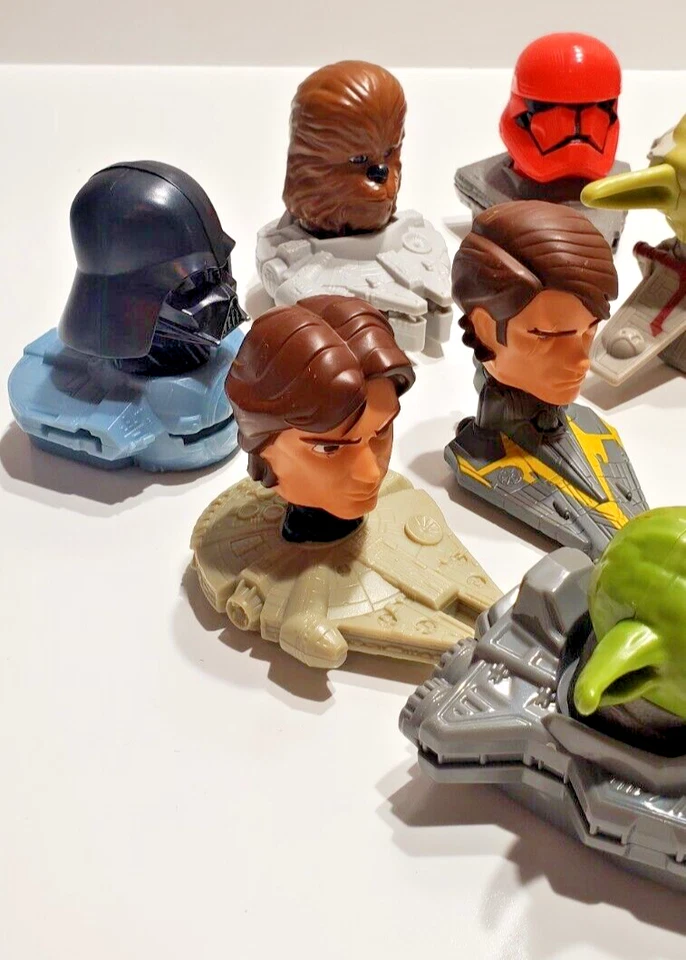 Juguetes McDonalds Happy Meal & Burger King - Star Wars - Lote grande Foto 2 de 4