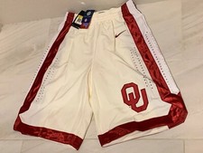 AUTHENTIC NIKE OKLAHOMA UNIVERSITY SOONERS SHORTS NCAA BASKETBALL S M ELITE NWT