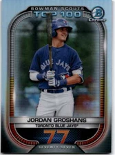 2021 Bowman Bowman Scout’s Top 100 Jordan Groshans  BTP-77