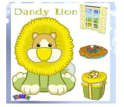 Webkinz Dandy Lion *Virtual Pet Code* | eBay