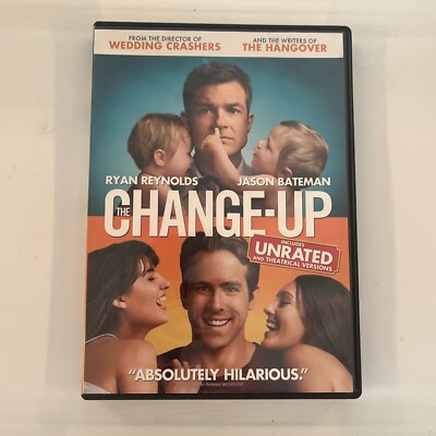 The Change-Up (DVD, 2011) Includes Unrated & Theatrical. Ryan Reynolds