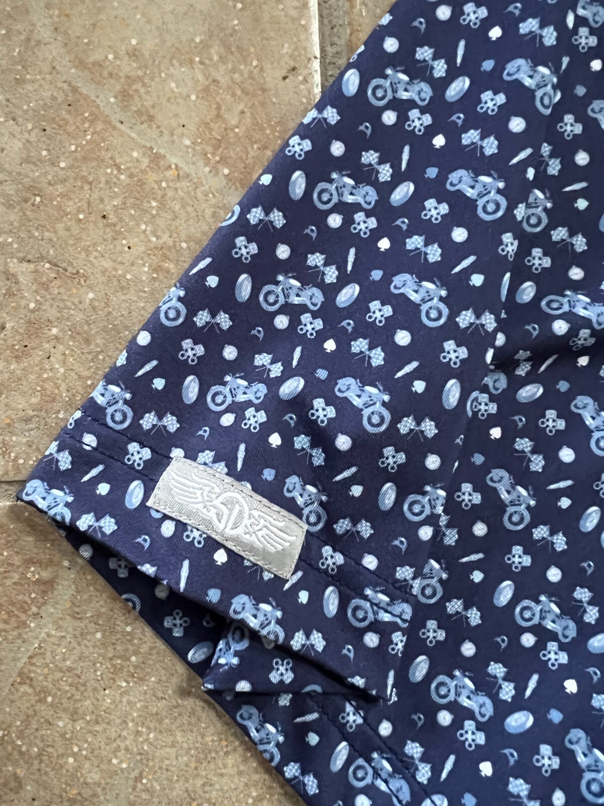 Straight Down Performance Golf Athletic Polo Moto… - image 3