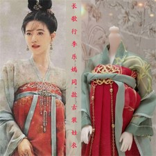 1/6 Chinese Ancient Dress Hanfu Clothes Females Costume Suit For 12inch figure