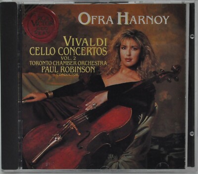 Vivaldi: Cello Concertos Band 2. Ofra Harnoy RCA Red Label Sonopress CD