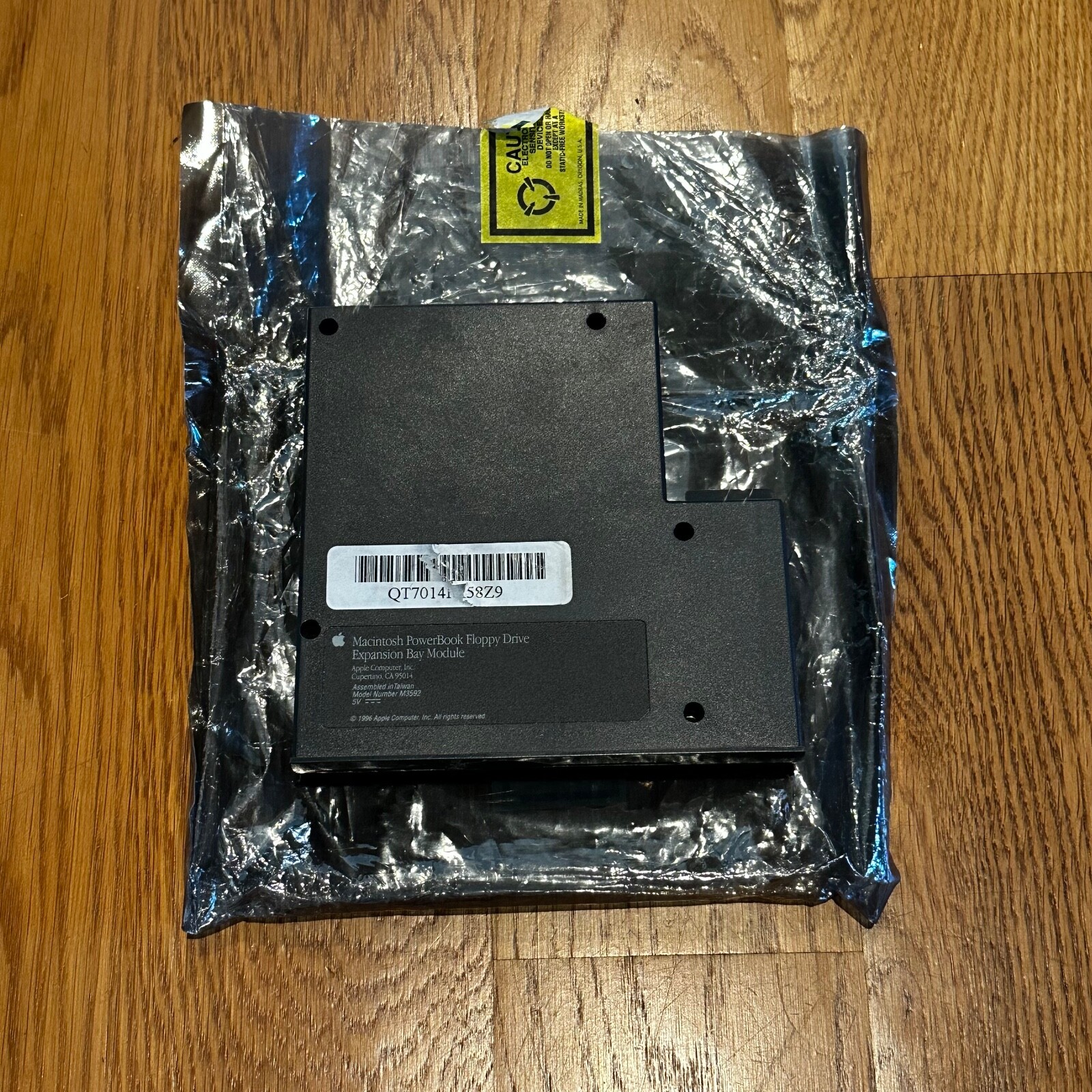 Macintosh PowerBook Floppy Drive Expansion Bay Module Apple M3592 5V