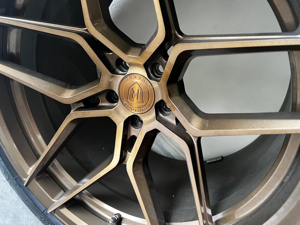 Ruedas Rohana RFX17 20x9 (35, 5x114,3, 73,1) llantas bronce 1 en venta Foto 4 de 4