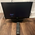 Lg 19Lh20 19” Class High Definition 1080P Lcd Retro Gaming Tv Tested W/remote
