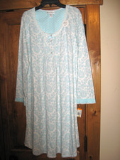 Miss Elaine Cotton Blend Nightgown Size S