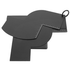 Haircut Styling Card Barber Accessories for Hairline Shaping Beard Design