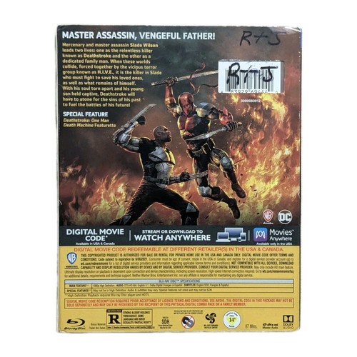 Deathstroke: Knights & Dragons (Blu-ray, 2020) DC Comics Universe - Picture 2 of 4