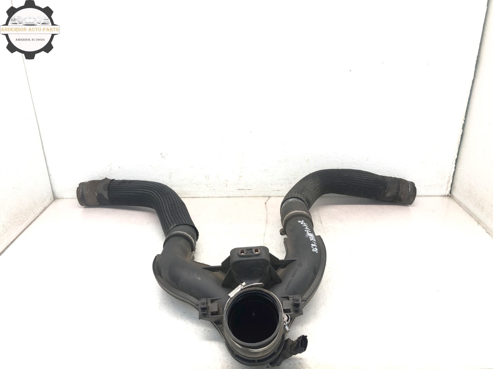 2014-2019 MASERATI GHIBLI S Q4 3.0L AIR INTAKE INLET DUCT TUBE W/ MAF SENSOR OEM