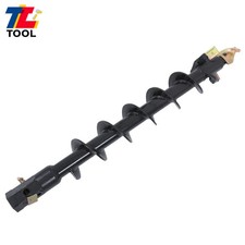 6" x 48" Replacement Auger Bit for Skid Steer Digger, 2" Hex Coup