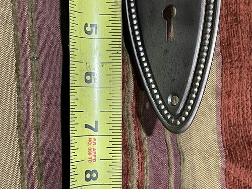Maniglia/piastra porta ovale - Foto 2 di 2