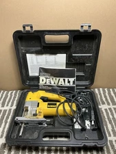 Dewalt DW331 Corded Jigsaw With Extra Blades & Case Works Great