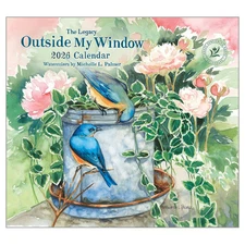 Legacy Publishing Group,  Outside My Window by Michele Palmer 2026 Wall Calendar
