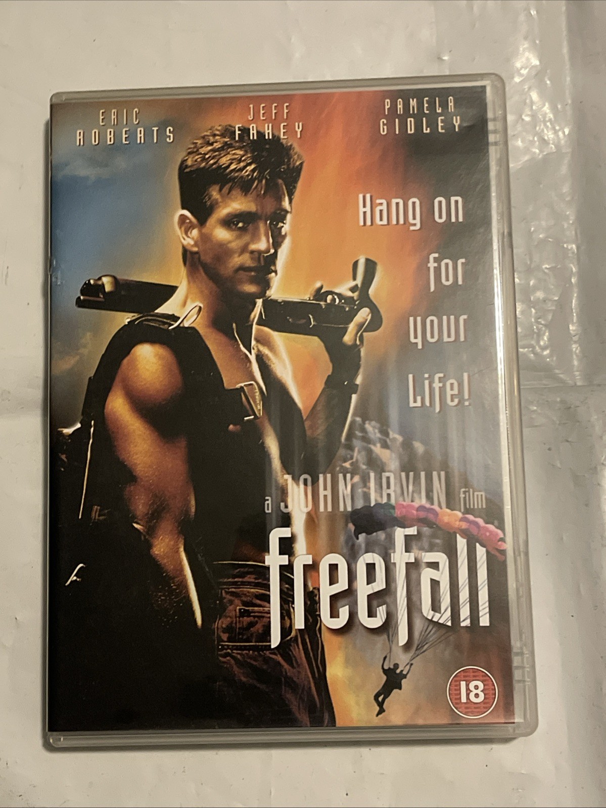 Freefall - DVD 1994  -Eric Roberts /Jeff Fahey /Pamela Dudley Region 2 VGC