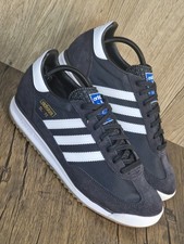 Adidas Originals SL72 RS Black White Suede Trainers Mens Size UK 9.5