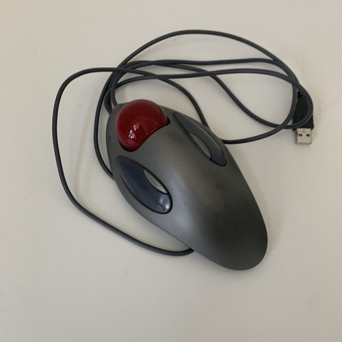 Logitech Trackman Marble Trackball USB Wired Mouse T-BC21 logi 810-000767