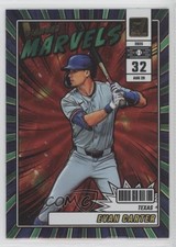2025 Panini Donruss Diamond Marvels Green Laser Evan Carter #4 8d2