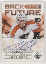 2012-13 Limited Back to the Future Signatures 16/25 Matt Read Tim Kerr Auto 0c3