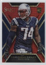 2014 Panini Select Rookies Red Mojo Prizm /75 Dominique Easley #119 Rookie RC