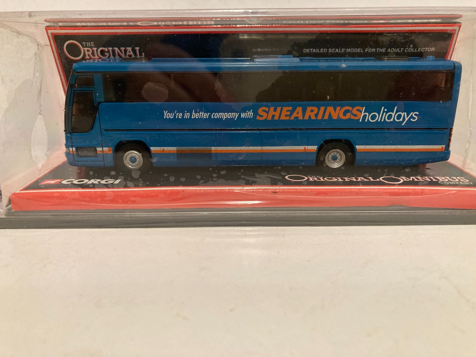 Corgi 43804 Plaxton Excalibur Shearings Holidays 1/76 Scale boxed free post job2