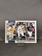 Topps 2026 Series 1 League Leaders Home Runs #38 Judge Raleigh Caminero