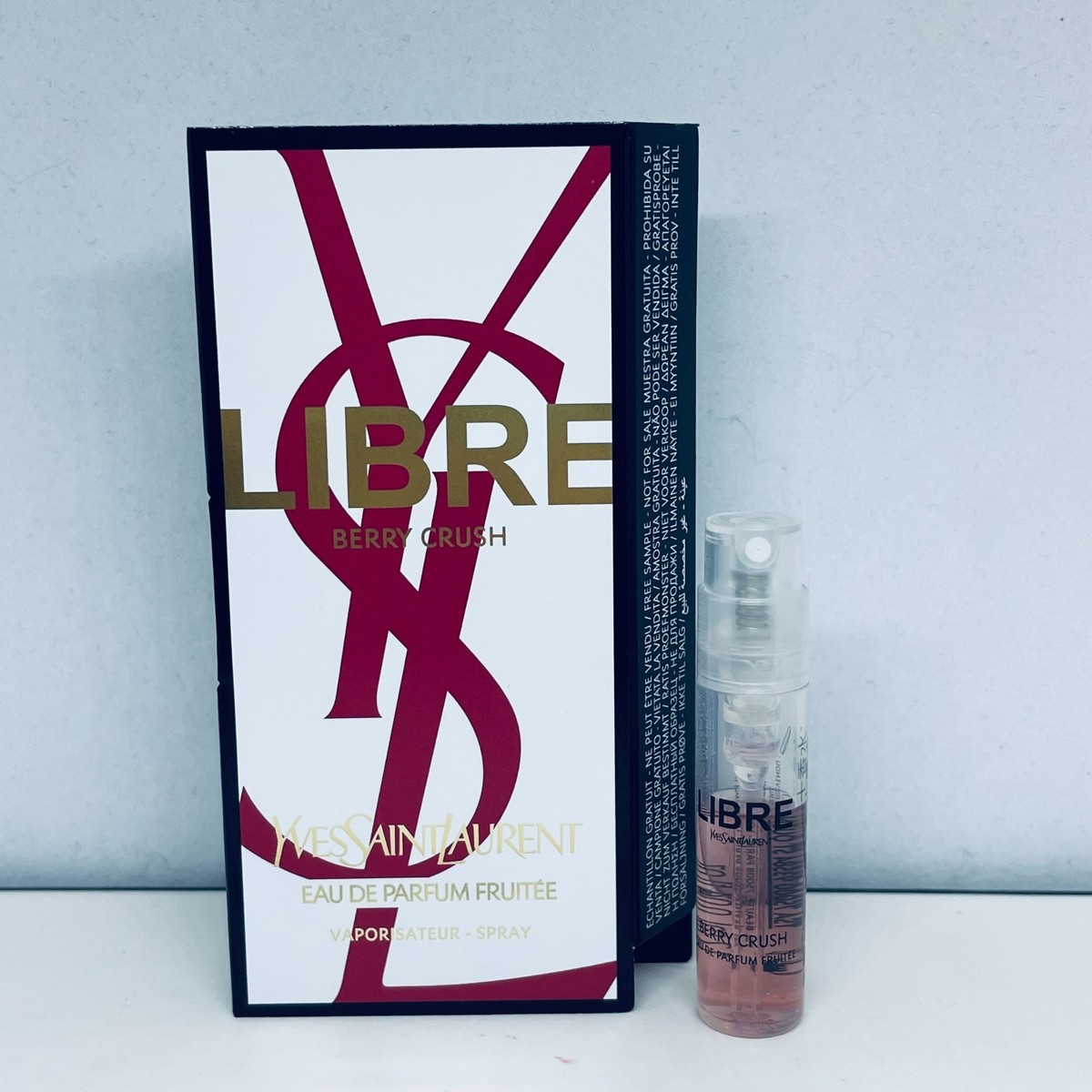 Yves Saint Laurent Libre Women Perfume Collection Sample Spray 7pc
