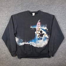 VTG Panama Jack Sweatshirt Mens L Surf Quiksilver Billabong Oneill Made in USA