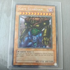 gate safeguard yugioh card price Guardian Deck 52 Cards Combined Thunder Wind Water Dark Labyrinth NM 3750 Defense Gate Guardian of Thunder and