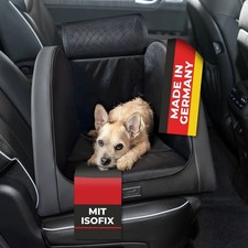 Hundebox mit ISOFIX – DOXAFER Hunde Autositz Auto Rückbank / Gr. L
