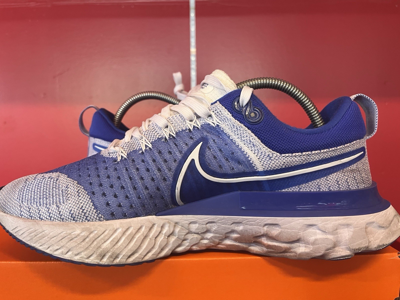 Nike REACT INFINITY RUN ROYAL BLUE FK 2 MENS 9.5 | WOMANS 11 🔥rare🔥 image 10