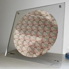 6 to 12 Inch Acrylic Wafer Display Stand Silicon Substrate SEM Collection Holder