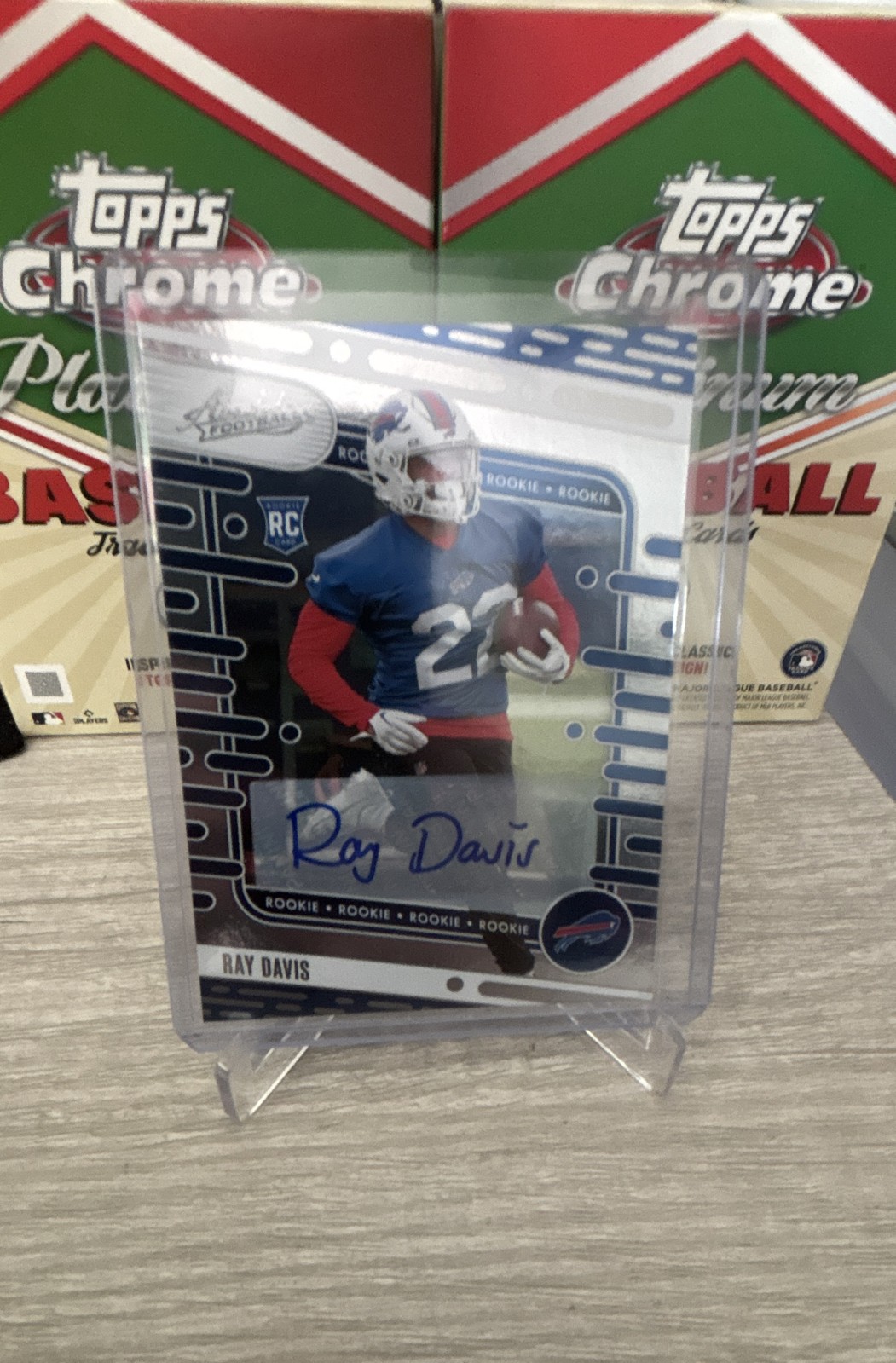 Ray Davis Panini Absolute #188 Signature