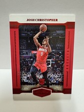 JOSH CHRISTOPHER 2021-22 Panini Chronicles Plates and Patches #418 Red /149 (RC)