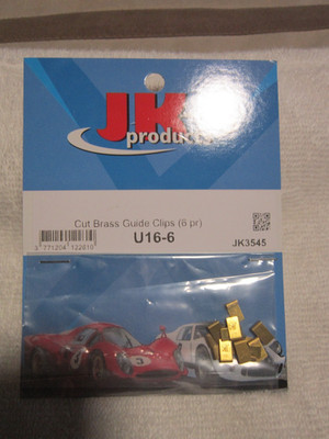 JK PRODUCTS CUT BRASS GUIDE CLIPS 6 PACK #JK3545