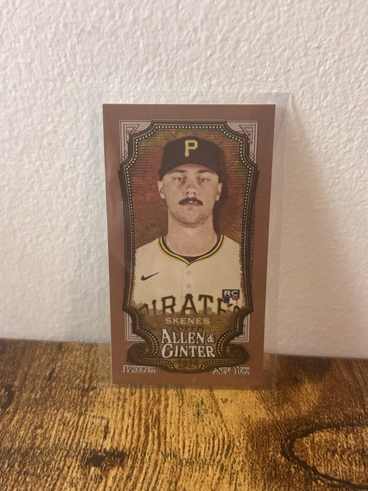 2024 Topps Allen & Ginter - Paul Skenes #282 Mini Gold Border (RC)