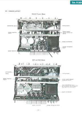 プリメインアンプ TA-1130 SONY メルカリ ウッドパネル仕様 SONY-TA